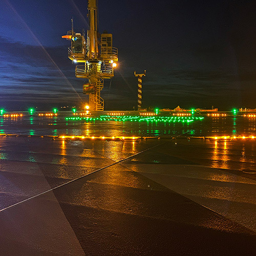 helideck-lighting-system-installation